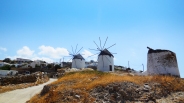 The famous Cycladian windmills